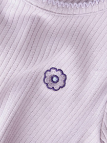 NAME IT Rib T-shirt Frida Misty Lilac